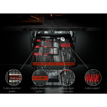 AEG FSE72507P Completamente integrado 10 cubiertos E