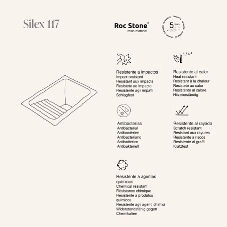 FREGADERO POALGI SILEX REF:117