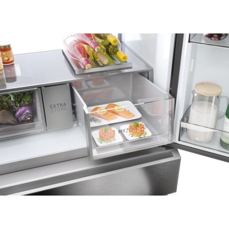 FRIGO HAIER HFW7918ENMP 4P. 178X91 INOX