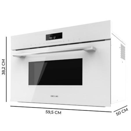 HORNO MICRO CECOTEC MW703800 GLASS WHITE 34L.