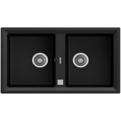 FREG. TEKA  STONE 90 B-TG 2C V.AUTO NEGRO