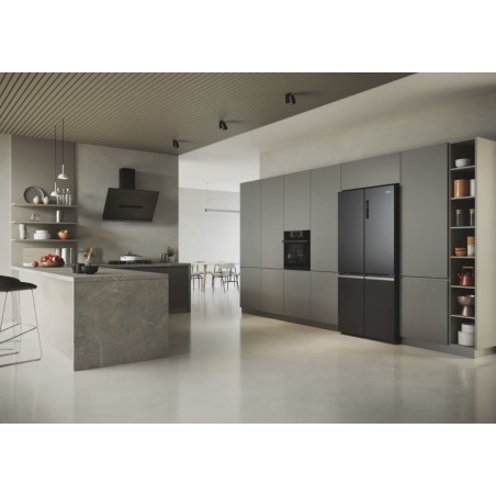 FRIGO HAIER HCR5919ENMB 4P.190X91 BLACK