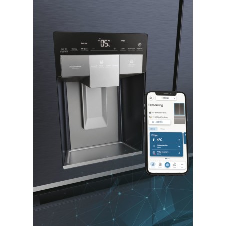 FRIGO HAIER HFW7918EIMB 177x91  NEGRO