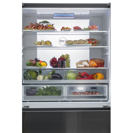 FRIGO HAIER HB26FSNAAA 190X100,5 ICONIC BLACK A++