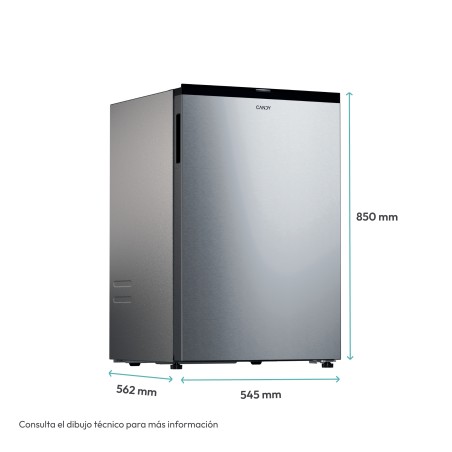 FRIGO CANDY CNOQ2S58EX 82CMS.INOX