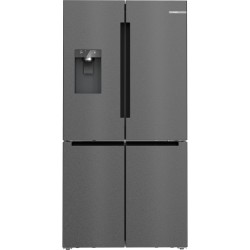 FRIGO BOSCH KFI96AXEA 4P.183X91 ACERO NEGRO