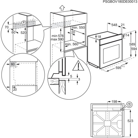 HORNO ELECTROLUX CKP740X