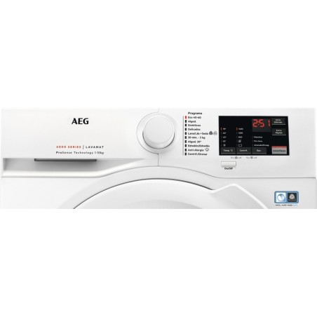 LAVADORA AEG L6FBI147P 10KG.1400RPM.A+++
