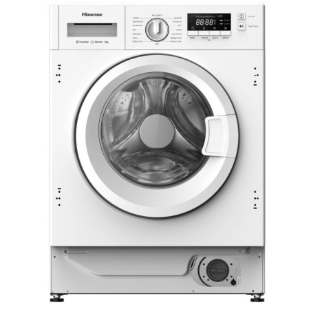 LAVADORA HISENSE WF3M841BWIES INTEGR.8KG.1400RPM