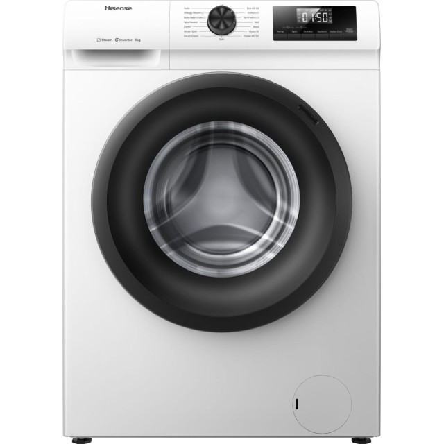 LAVADORA HISENSE WF1Q8041BW1 8KG.1400RPM