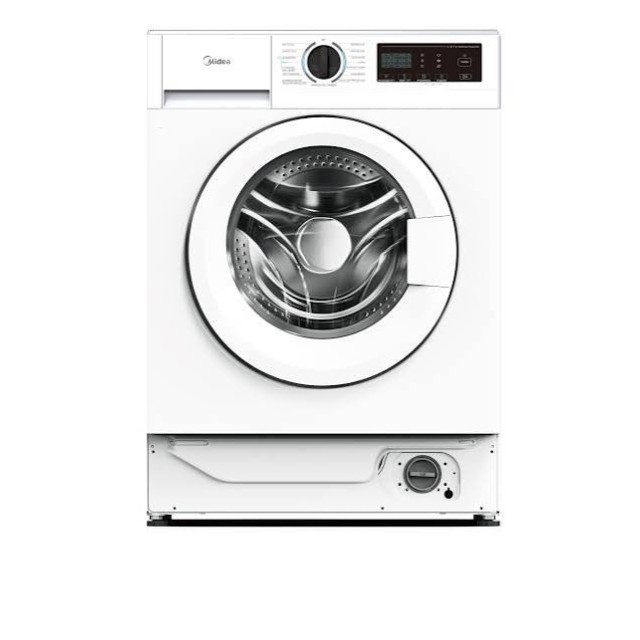 LAVADORA MIDEA MFA06W80BA10/W-ES INTEGR.8KG.1400RM