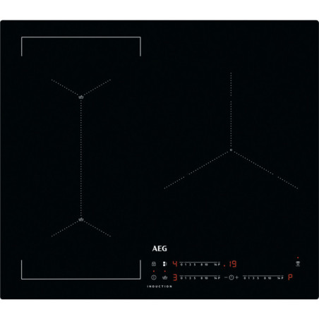 AEG IAE63421CB Negro Integrado 59 cm Con placa de inducción 3 zona(s)