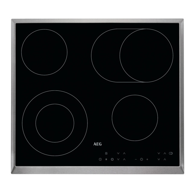 AEG HK634060XB Negro Integrado 60 cm Cerámico 4 zona(s)