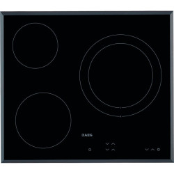 AEG HK623021FB hobs Negro Integrado Cerámico 3 zona(s)