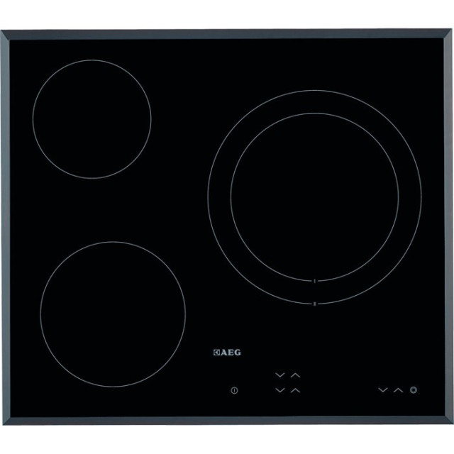 AEG HK623021FB hobs Negro Integrado Cerámico 3 zona(s)
