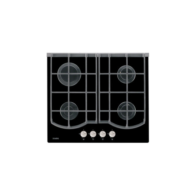 AEG HG694340NB hobs Negro Integrado Encimera de gas 4 zona(s)