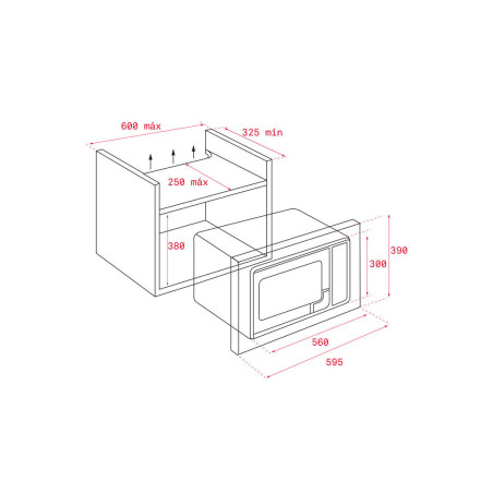 MICRO TEKA ML 8200 BIS  WH BLANCO