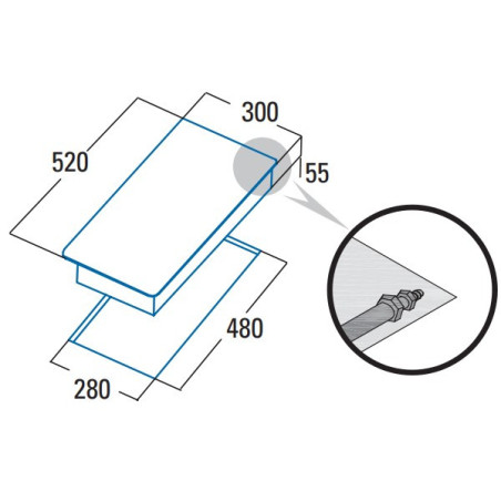 PLACA CATA SCI 3002 BK