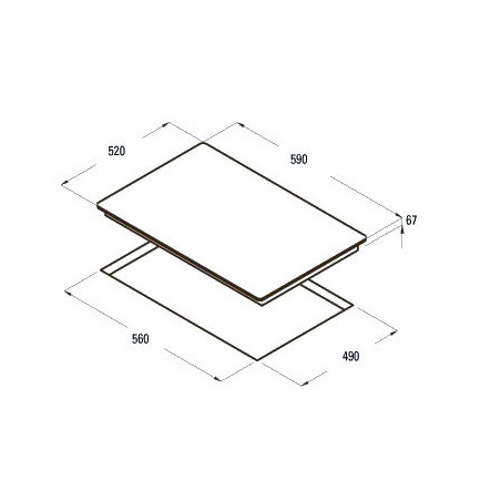 VITROCERAMICA CATA T 604