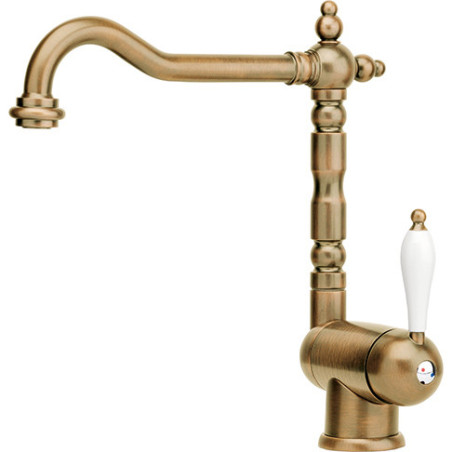 GRIFO FRANKE RETRO ABATIBLE BRONCE