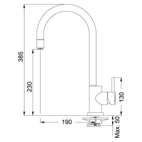 GRIFO FRANKE MATRIX PULL-OUT CROMADO