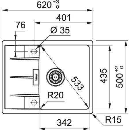 CNG-611-62 BLANCO POLAR FREG. CENTRO