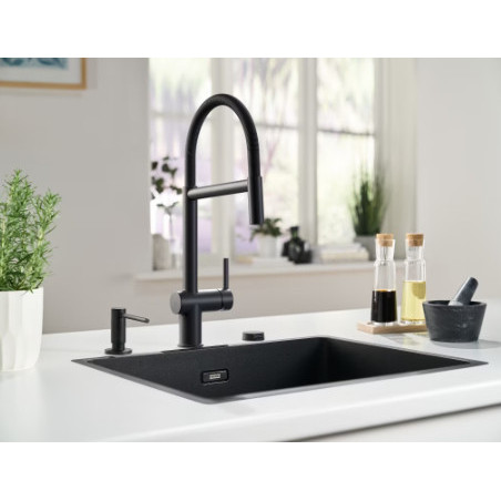 GRIFO FRANKE ACTIVE SEMI-PRO 2 JETS NEGRO