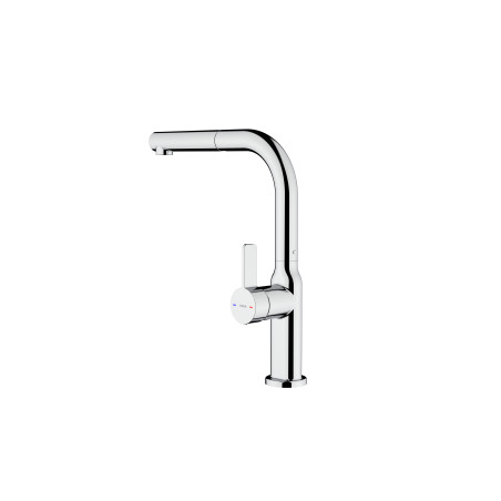 GRIFO TEKA OVAL 938 CROMO