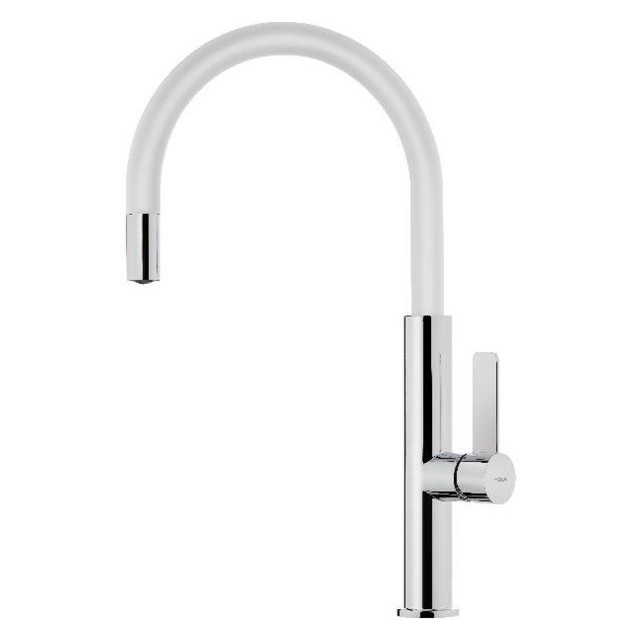 GRIFO TEKA TOP FOT 995 CROMO BLANCO GRIFO TEKA TOP FOT 995 CROMO BLANCO