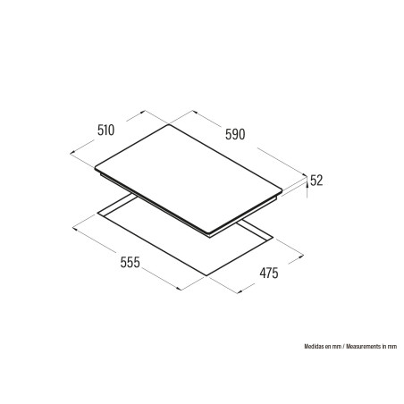 PLACA CATA CIB 6021 BK