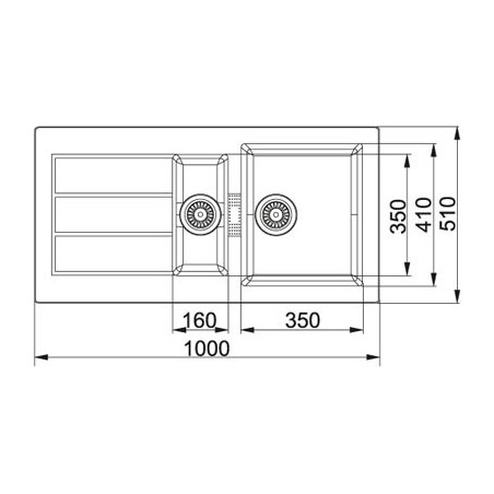 FREG.FRANKE SIRIUS SID-651 BLANCO POLAR