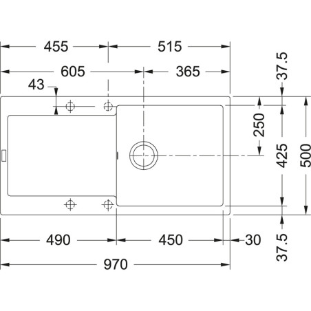 FREG.FRANKE MARIS MRG-611-L PLATINUM