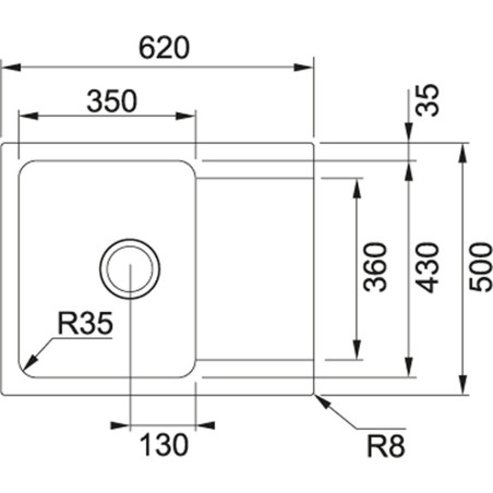 FREG.FRANKE OID-611-62 TITANIUM