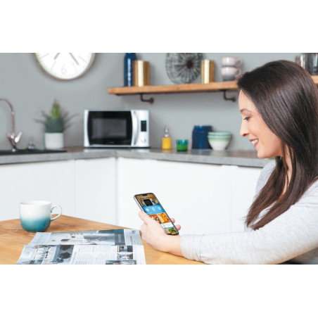 Candy COOKinApp CMXG20DS Plata Microondas con grill Encimera 20 L 700 W