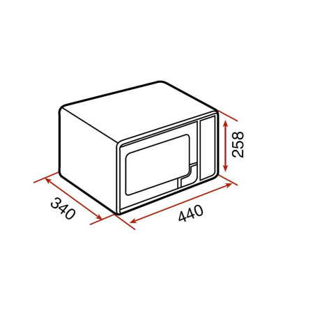 MICROONDAS TEKA MWE 225 G BLANCO