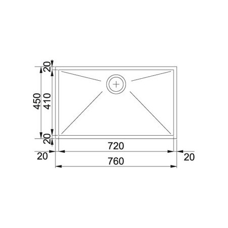 FREG.FRANKE PLANAR ZERO PPX-110-72