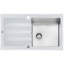 FREGADERO TEKA LUX 1C 1E 86 BLANCO