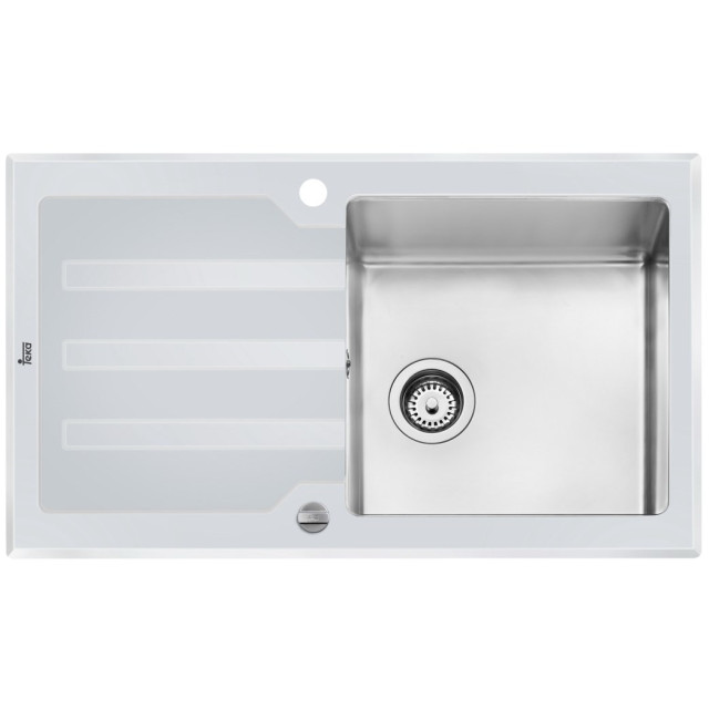 FREGADERO TEKA LUX 1C 1E 86 BLANCO