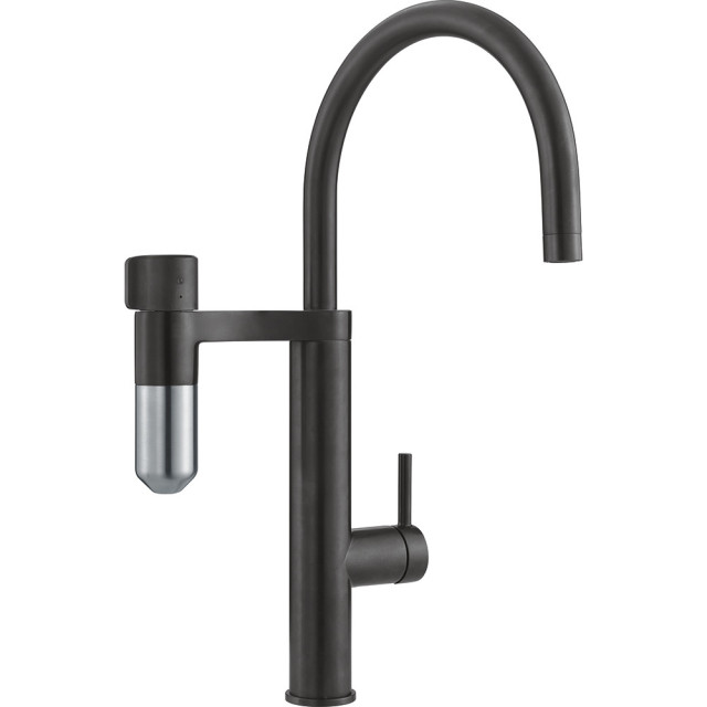 GRIFO FRANKE VITAL 2en1 J NEGRO MATE INOX OPTICO GRIFO FRANKE VITAL 2en1 J NEGRO MATE INOX OPTICO