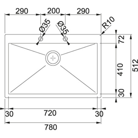 FREG.FRANKE PLANAR ZERO PPX-210-78