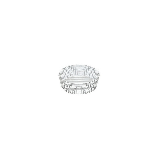 CESTA ESCURRIDOR REDONDA INOX Ø370x145