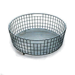 CESTA ESCURRIDOR REDONDA INOX Ø340x145