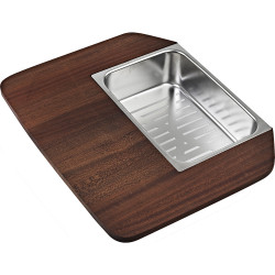 ACC.TEKA KIT TABLA DE MADERA+COLADOR INOX CUBETA 3