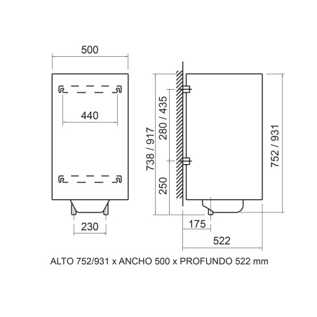 TERMO CATA TS-75
