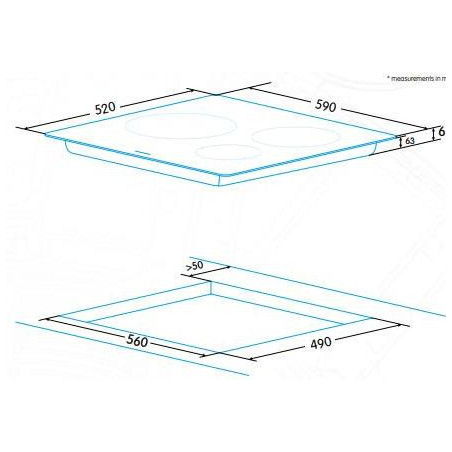 VITRO EDESA EVT-6328 R
