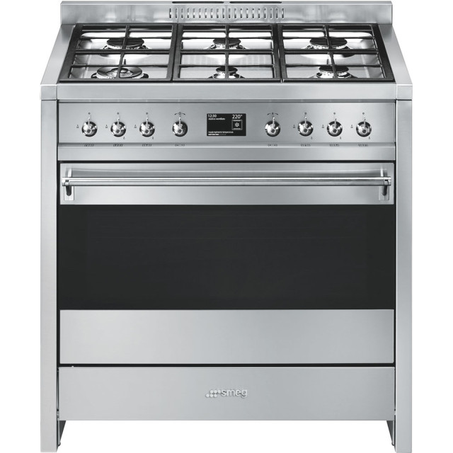 COCINA SMEG A1-9 90X60 INOX