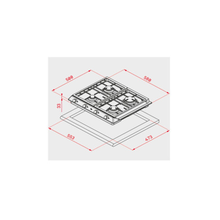 PLACA TEKA  EX 60.1 4G AI AL CI NAT (E1)