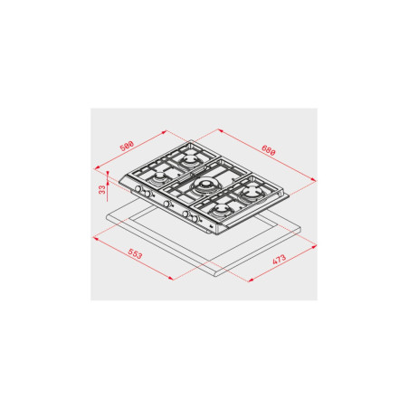 PLACA TEKA EX 70.1 5G AI AL DR CI BTN NAT