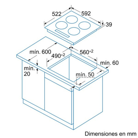 VITRO BALAY 3EB721LR