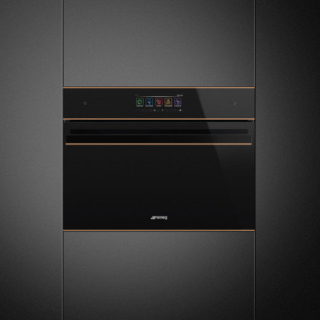 HORNO-MICRO SMEG SF4606WMCNR COBRE